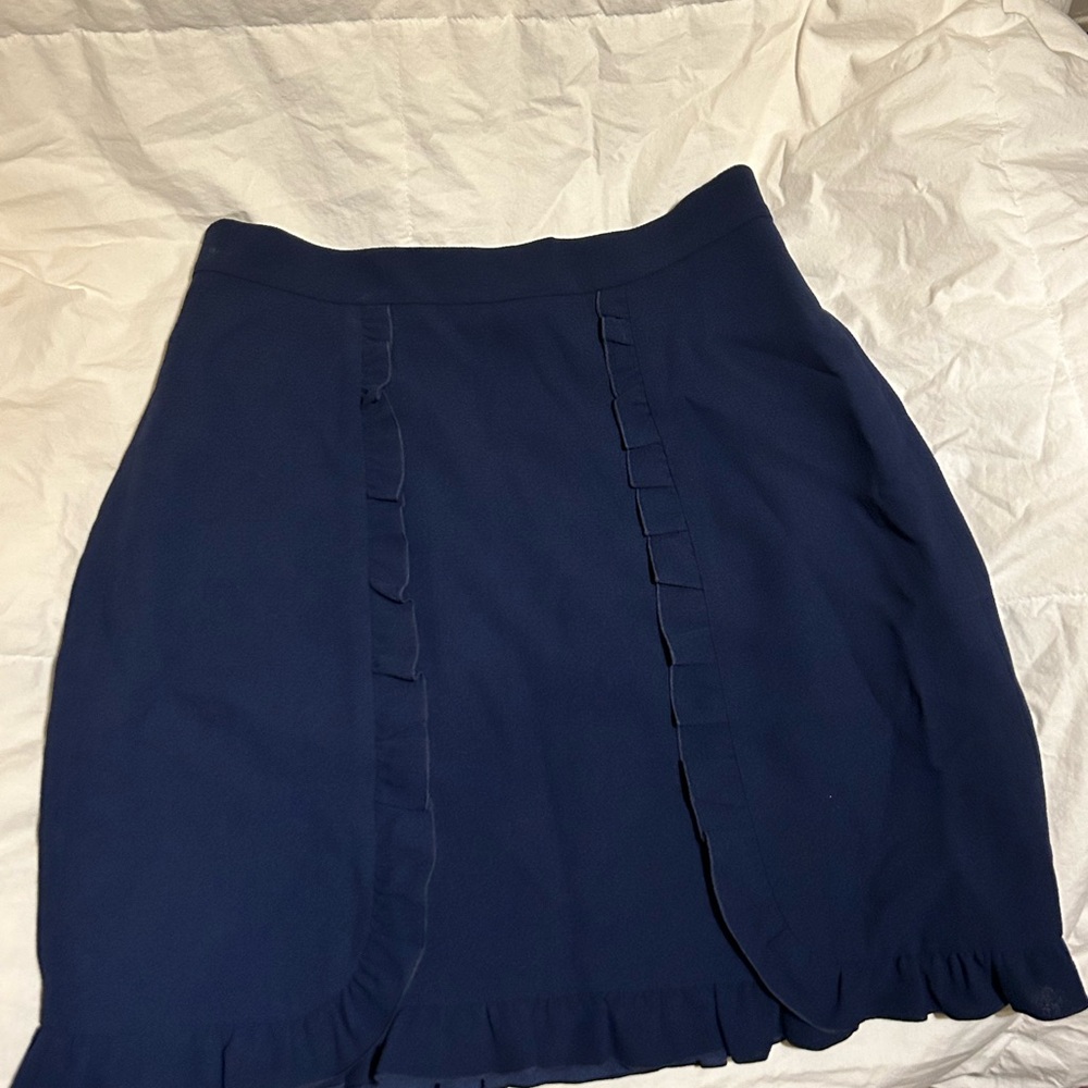 Club Monaco Navy Blue Skirt